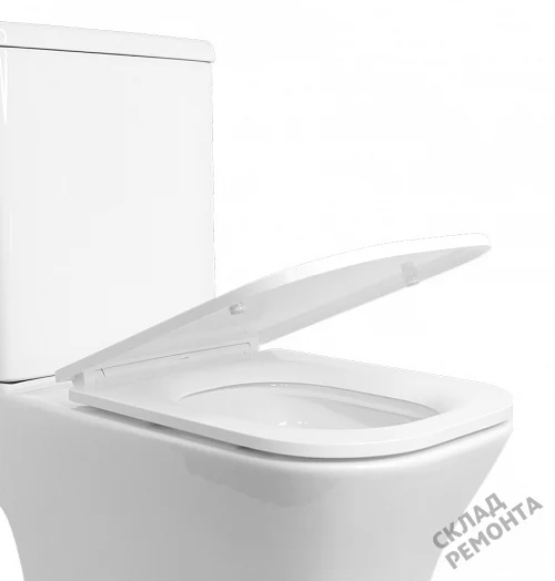 Фото Унитаз компакт напольный Calypso CS4852UQ-OK безободковый купить в Сочи: цена, описание, фото. Интернет-магазин 4