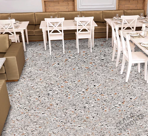 Фото Керамогранит матовый ProGRES Evia Terrazzo NR0373 многоцветный 600*600*10 – купить в Сочи: цена, описание, фото. Интернет-магазин 2