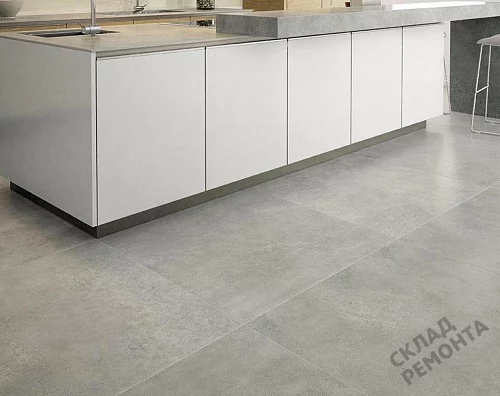 Фото Керамогранит матовый Steppe Ceramics Concrete Grey серый 600*600*9 – купить в Сочи: цена, описание, фото. Интернет-магазин 3