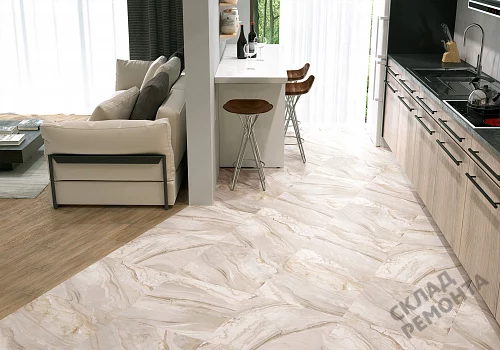 Фото Керамогранит лаппатированный Alma Ceramica Мэджик GFU04MGC47L серый 600*600*9 – купить в Сочи: цена, описание, фото. Интернет-магазин 2