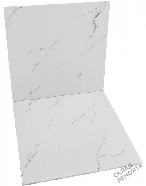 Фото Керамогранит матовый Diamond Ceramics 66D01 белый 600*600*9,5 – купить в Сочи: цена, описание, фото. Интернет-магазин 3