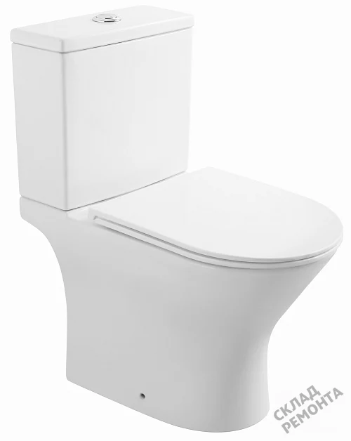 Фото Унитаз компакт напольный Calypso CS3224OK безободковый купить в Сочи: цена, описание, фото. Интернет-магазин 2