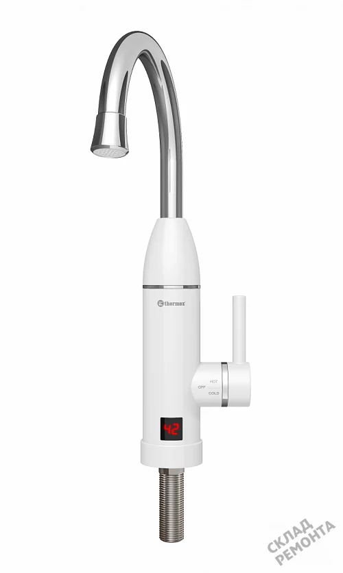 Фото Водонагреватель проточный Thermex Hotty 3000, 3 кВт – купить в Сочи: цена, описание, фото. Интернет-магазин 1