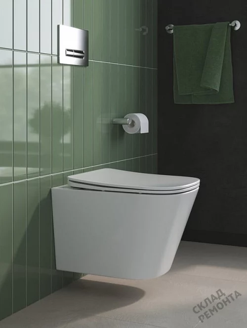 Фото Унитаз подвесной BelBagno Due 2.0 BB7107CHR/SC безободковый купить в Сочи: цена, описание, фото. Интернет-магазин 1