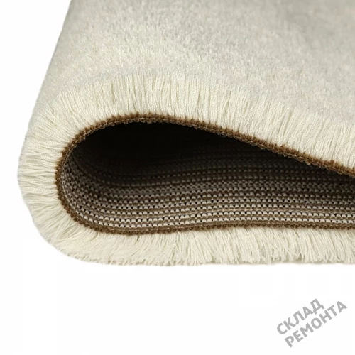 Фото Ковролин OZ Kaplan Gold Shaggy 01800A white белый – купить в Сочи: цена, описание, фото. Интернет-магазин 3