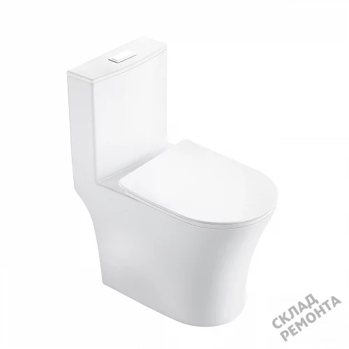 Фото Унитаз напольный Grossman Thin Rim GR-5607SQ купить в Сочи: цена, описание, фото. Интернет-магазин 3