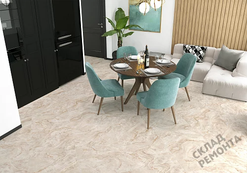 Фото Керамогранит лаппатированный Alma Ceramica Невада GFU04NVD40L бежевый 600*600*9 – купить в Сочи: цена, описание, фото. Интернет-магазин 2