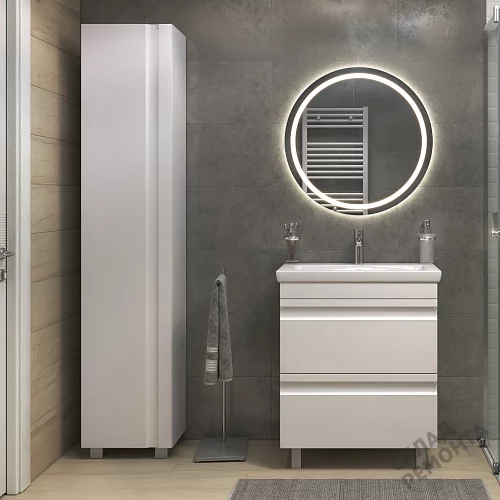 Фото Пенал напольный Vigo Holly 40 pn.HOL.40, белый купить в Сочи: цена, описание, фото. Интернет-магазин 3