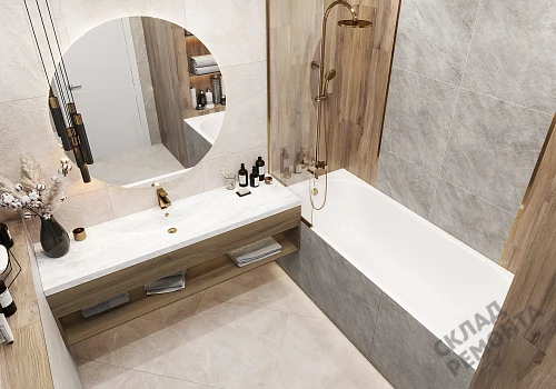 Фото Керамогранит матовый Alma Ceramica Риалто GFU04RLT04R бежевый 600*600*9 – купить в Сочи: цена, описание, фото. Интернет-магазин 3