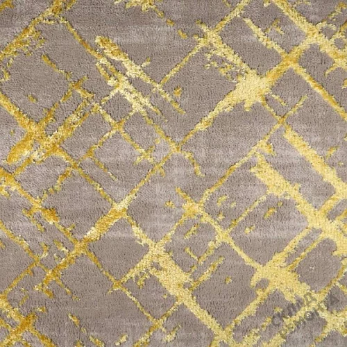 Фото Ковролин Kaplanser Faber 8449 53 Grey/Gold серый – купить в Сочи: цена, описание, фото. Интернет-магазин 1