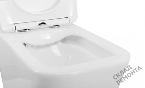 Фото Унитаз подвесной BelBagno Due 2.0 BB7107CHR/SC безободковый купить в Сочи: цена, описание, фото. Интернет-магазин 5