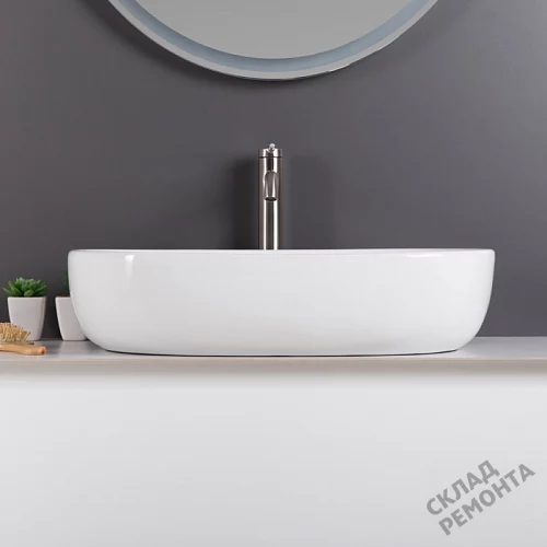 Фото Раковина накладная BelBagno BB1084 60 см купить в Сочи: цена, описание, фото. Интернет-магазин 3