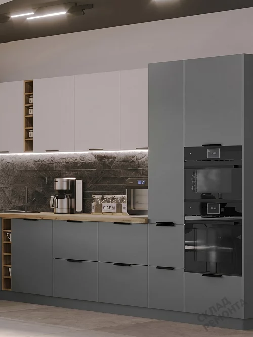 Фото Кухня Leko Аттика смок – купить в Сочи: цена, описание, фото. Интернет-магазин 1