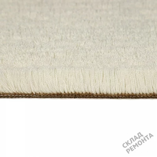 Фото Ковролин OZ Kaplan Gold Shaggy 01800A white белый – купить в Сочи: цена, описание, фото. Интернет-магазин 5