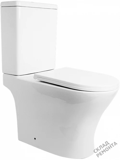 Фото Унитаз компакт напольный Calypso CS4851UQ-TK(OK) безободковый купить в Сочи: цена, описание, фото. Интернет-магазин 2