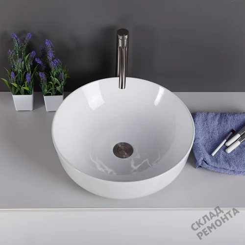 Фото Раковина накладная BelBagno BB1315 41 см купить в Сочи: цена, описание, фото. Интернет-магазин 4