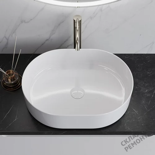 Фото Раковина накладная BelBagno BB1483, 50 см купить в Сочи: цена, описание, фото. Интернет-магазин 3