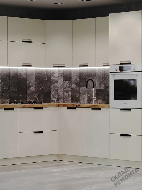 Фото Кухня Leko Авенза блан  – купить в Сочи: цена, описание, фото. Интернет-магазин 1