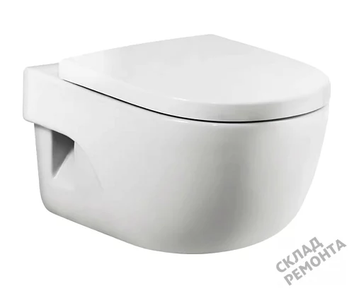 Фото Унитаз подвесной Roca Meridian Compact 346248000 купить в Сочи: цена, описание, фото. Интернет-магазин 1