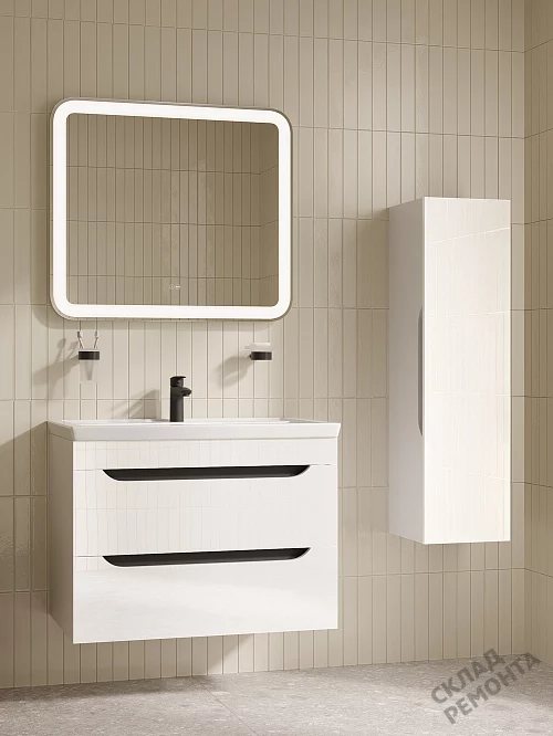 Фото Пенал подвесной Iddis Рэй RAY30W0i97, белый купить в Сочи: цена, описание, фото. Интернет-магазин 3