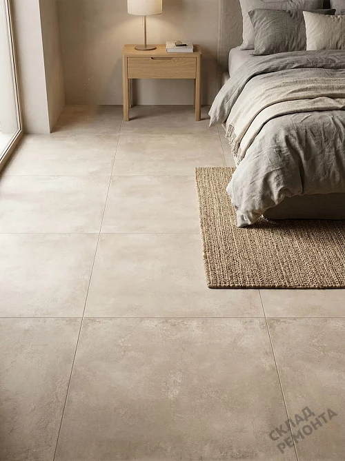 Фото Керамогранит матовый Alma Ceramica Тотем GFU6060TTM40R бежевый 600*600*9 – купить в Сочи: цена, описание, фото. Интернет-магазин 1