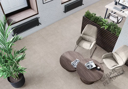 Фото Керамогранит матовый Alma Ceramica Берлин GFU04BLN70R коричневый 600*600*9 – купить в Сочи: цена, описание, фото. Интернет-магазин 2