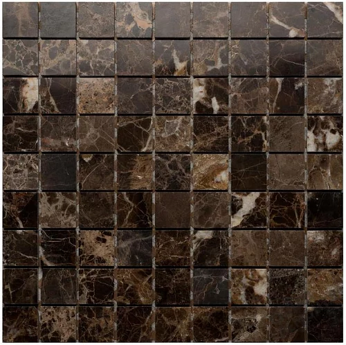 Фото Мозаика Orro Эмперадор темный полированный 30 30,5*30,5 – купить в Сочи: цена, описание, фото. Интернет-магазин 1